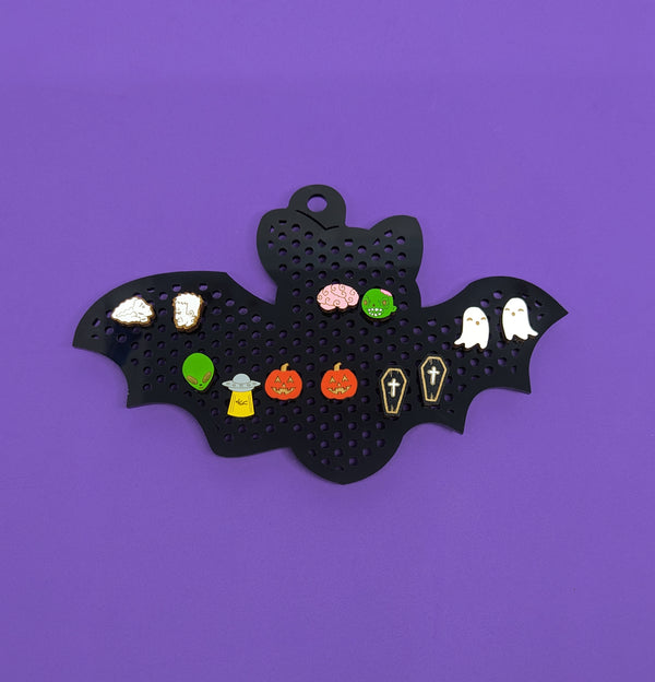 Bat Pin and Earring Holder