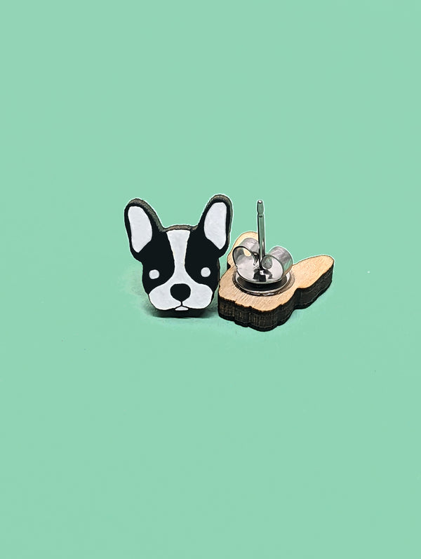 Boston Terrier Earrings