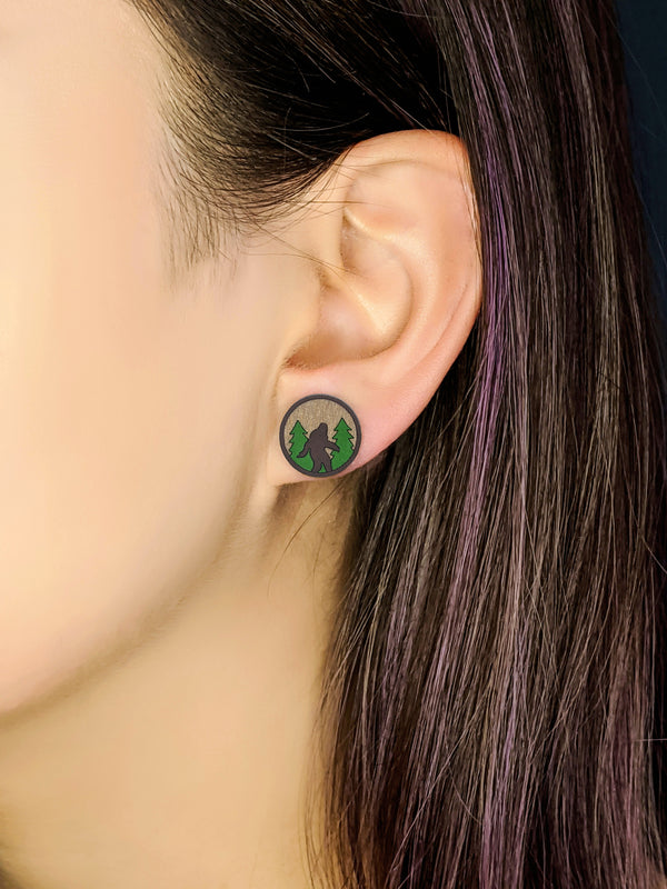 Bigfoot Earrings