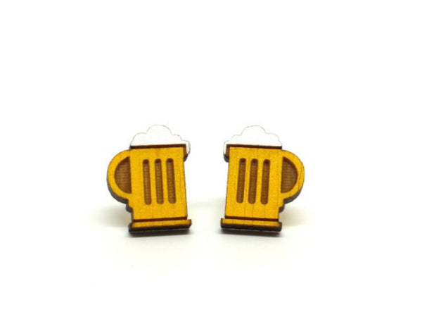 Best Beer Mug Earrings from Unpossible Cuts