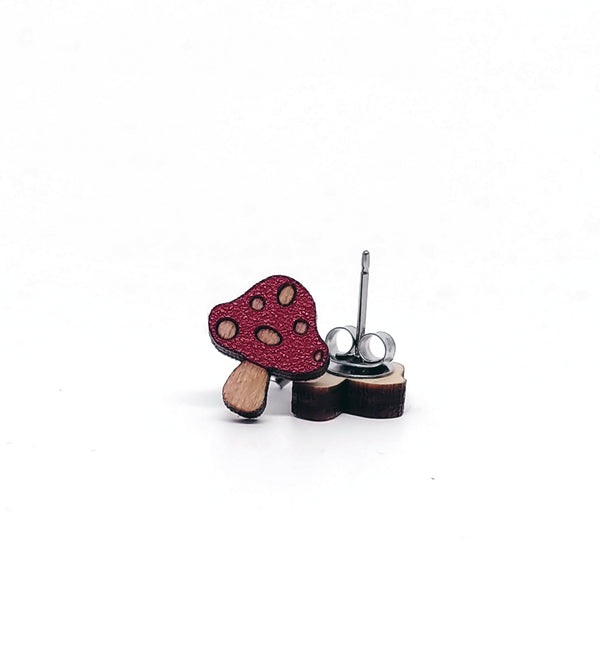 Mushroom Earrings