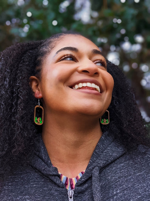 Bigfoot Dangle Earrings