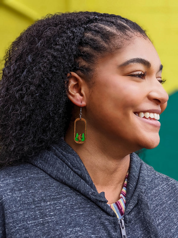 Bigfoot Dangle Earrings