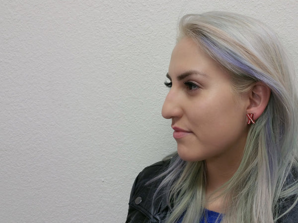 Bacon and Eggs Earrings