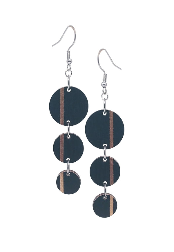 Three Dots Dangle Earrings