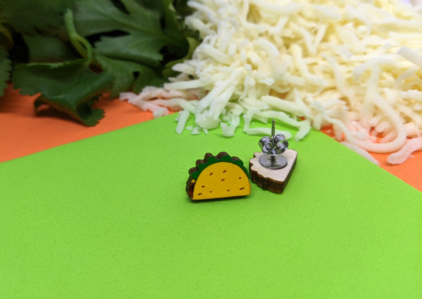 Taco Earrings