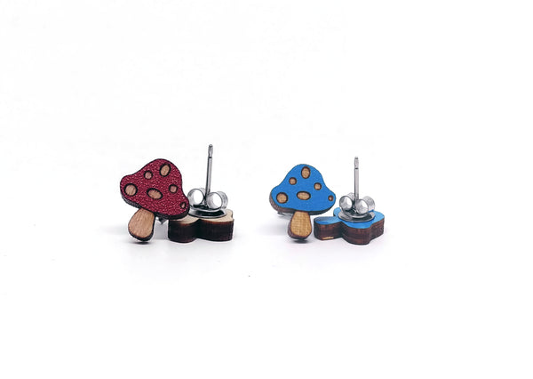 Mushroom Earrings