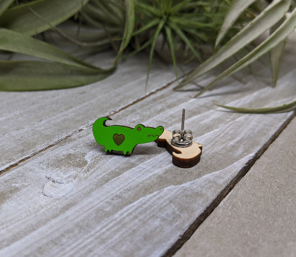 Cute Gator Earrings