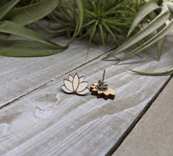 Lotus Earrings