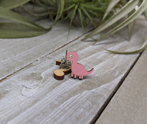 Long Neck the Brachiosaurus Earrings