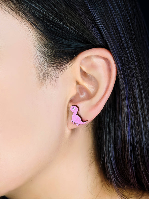Long Neck the Brachiosaurus Earrings