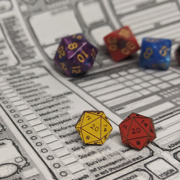 D20 Earring