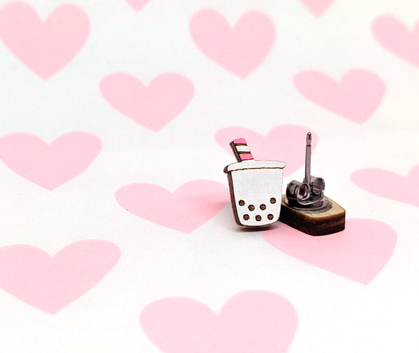 Boba Tea Earrings