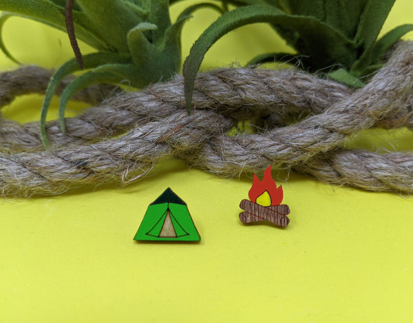 Camping Earrings