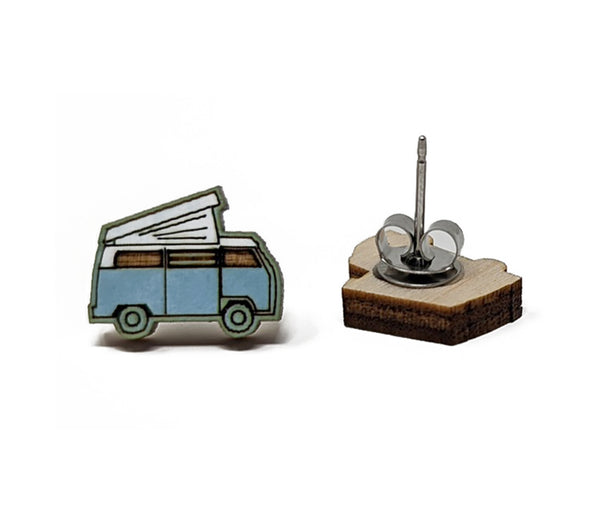 Camper Van Earrings