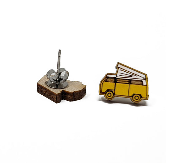 Camper Van Earrings