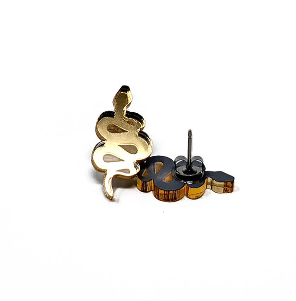 Snake Stud Earrings