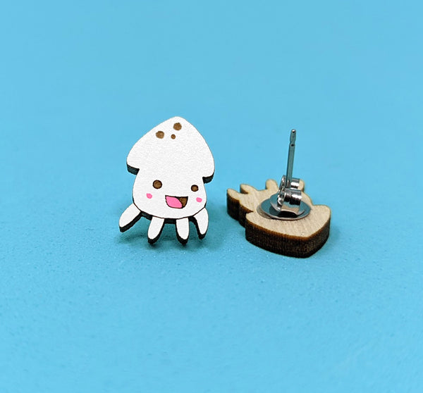 Cute Squid Earrings