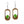 Load image into Gallery viewer, Monster Attack Dangle Earrings
