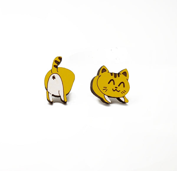 Cat Butt Earrings