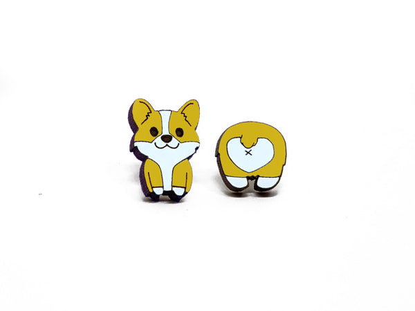 Corgi Butt Earrings