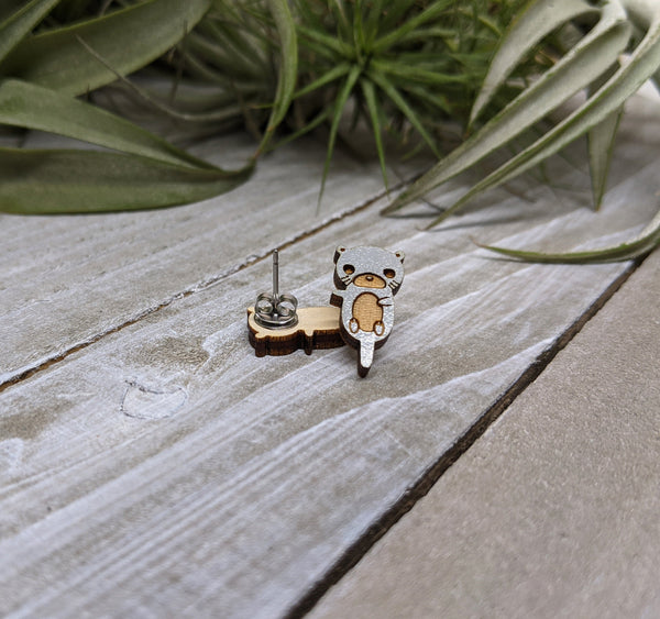 Otter Earrings