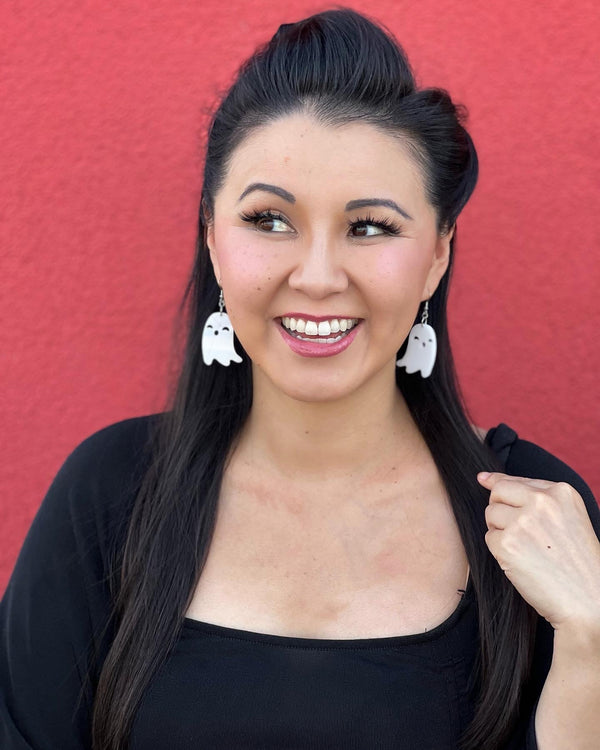 Ghost Dangle Earrings