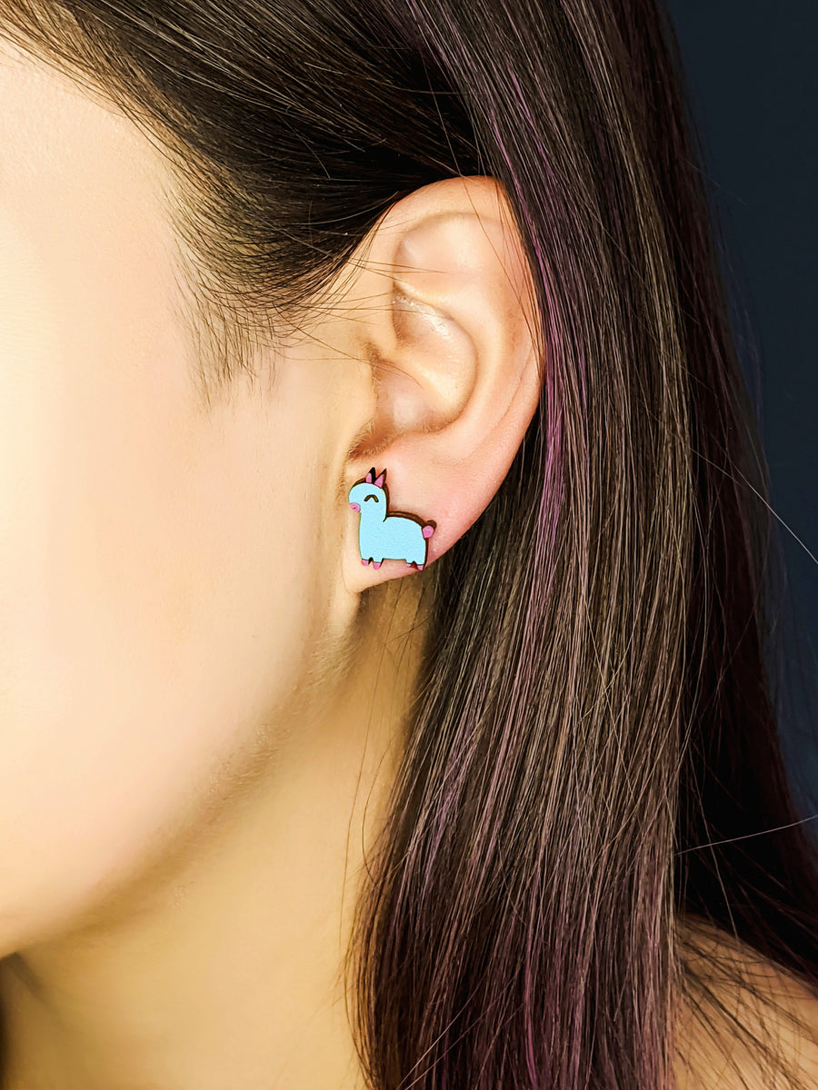Llama earring clearance