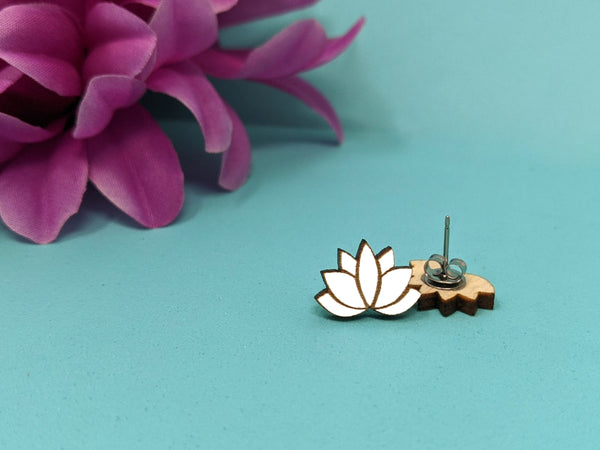 Lotus Earrings