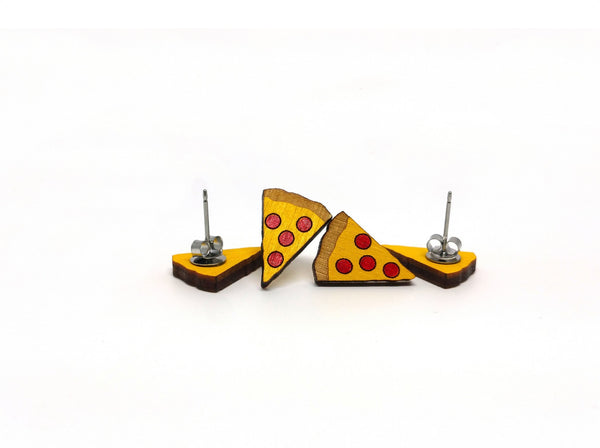 Pizza Earrings