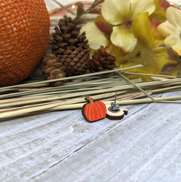 Pumpkin Earrings