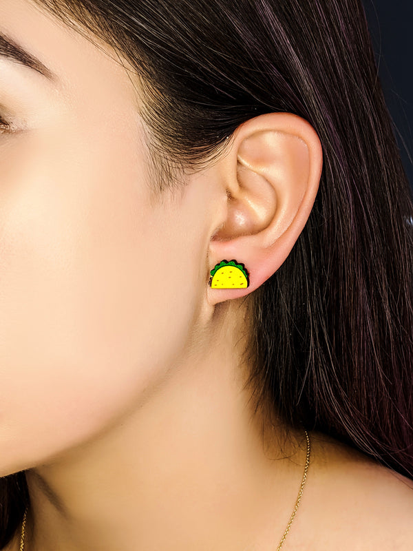 Taco Earrings