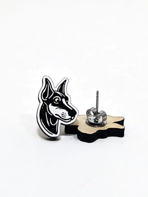 Dog Breed Stud Earrings