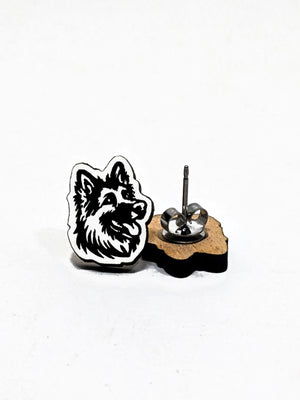 Dog Breed Stud Earrings