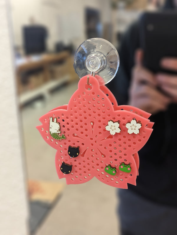 Cherry Blossom Earring/ Pin Holder