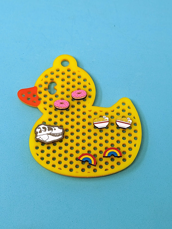 Rubber Ducky Earring/Pin Holder