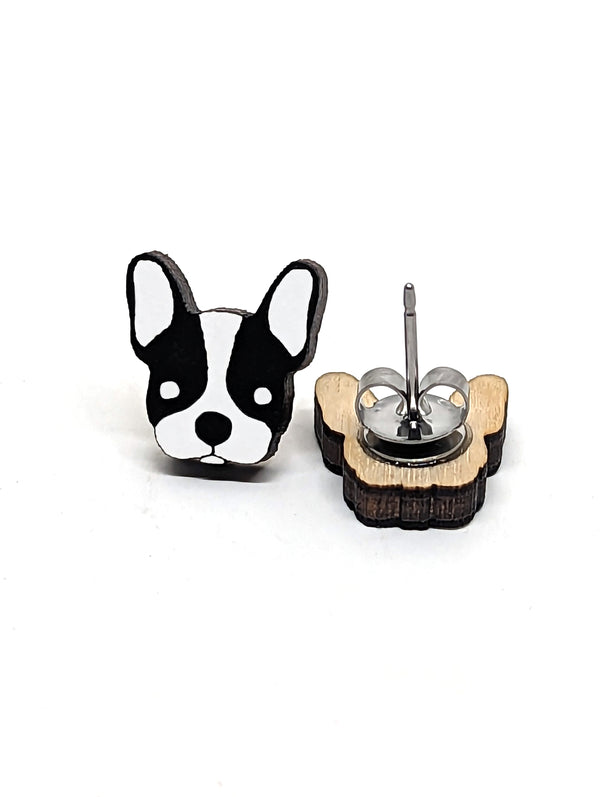 Boston Terrier Earrings