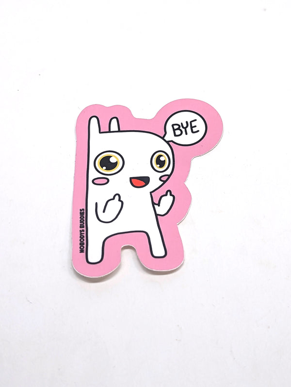 BYE !!!! STICKER