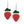 Load image into Gallery viewer, Strawberry Earrings
