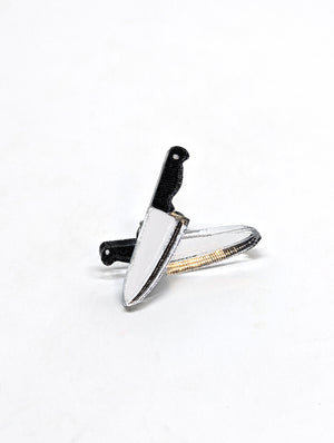 Knife Stud Earrings