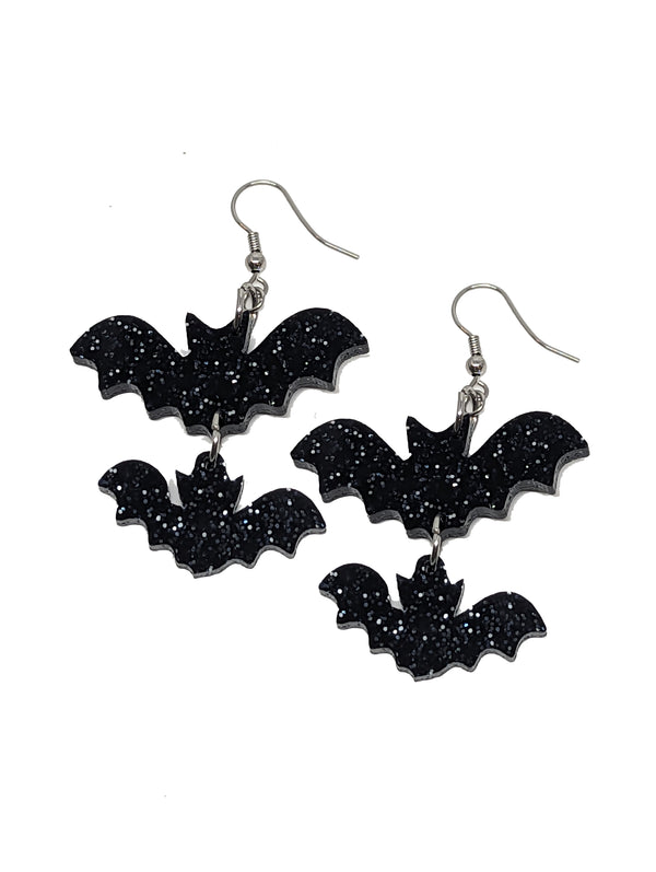 Bat Dangle Earrings