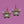 Load image into Gallery viewer, Highland Cow Dangle Earrings
