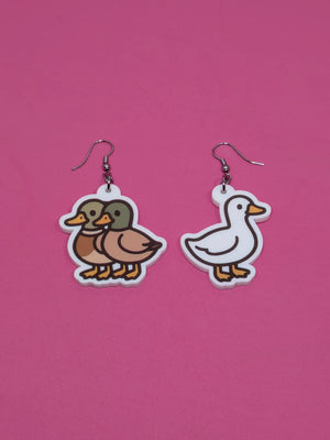 Duck, Duck ...... Goose!!!! Earrings