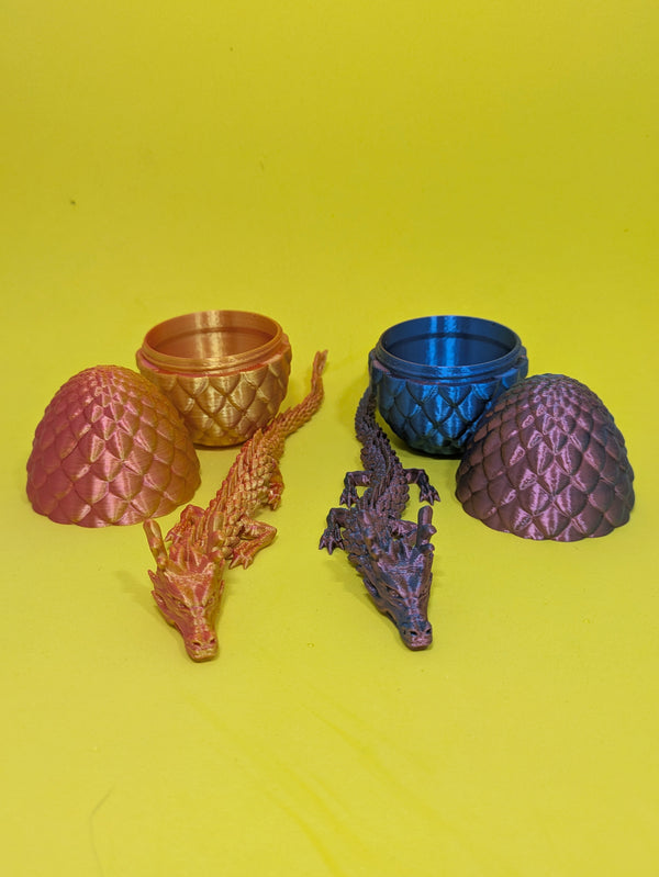 3D Dragons With Egg