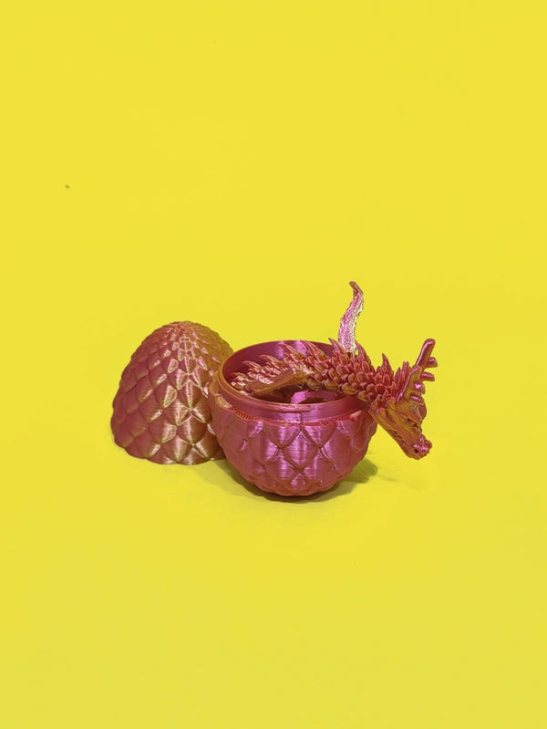 3D Dragons With Egg