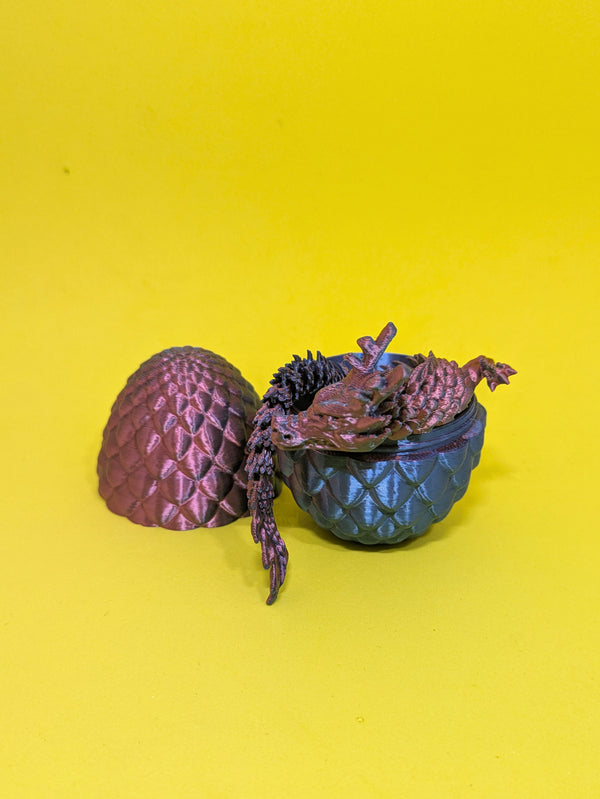3D Dragons With Egg