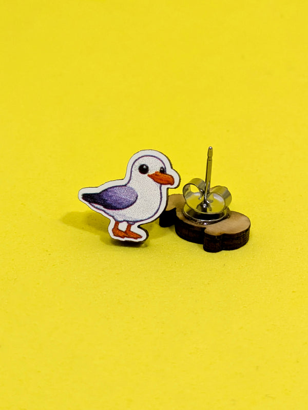 Seagull Stud Earring