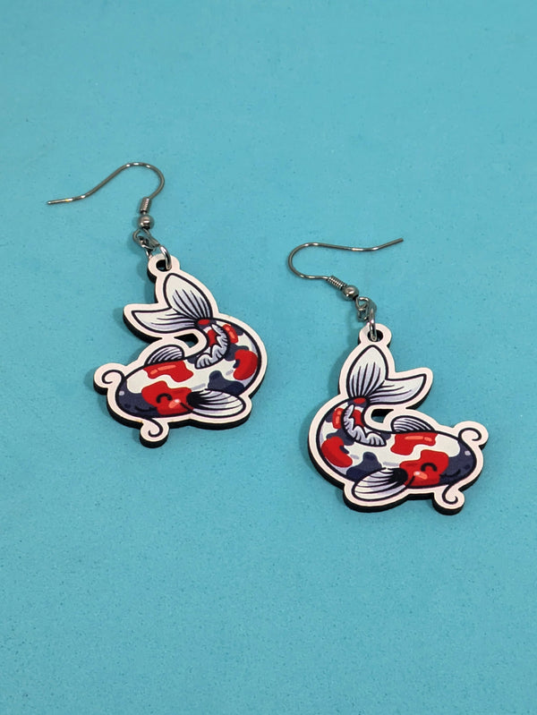 Koi Dangle Earrings