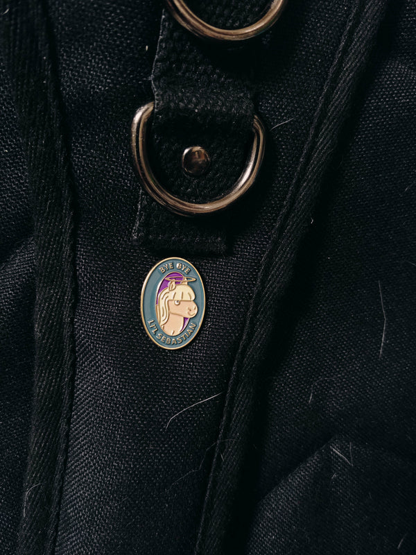 Bye Bye Lil Sebastian Pin