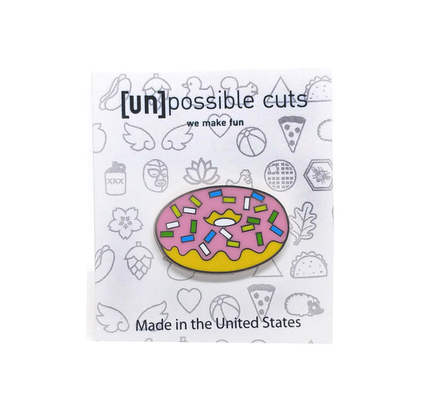 Donut Enamel  Pin